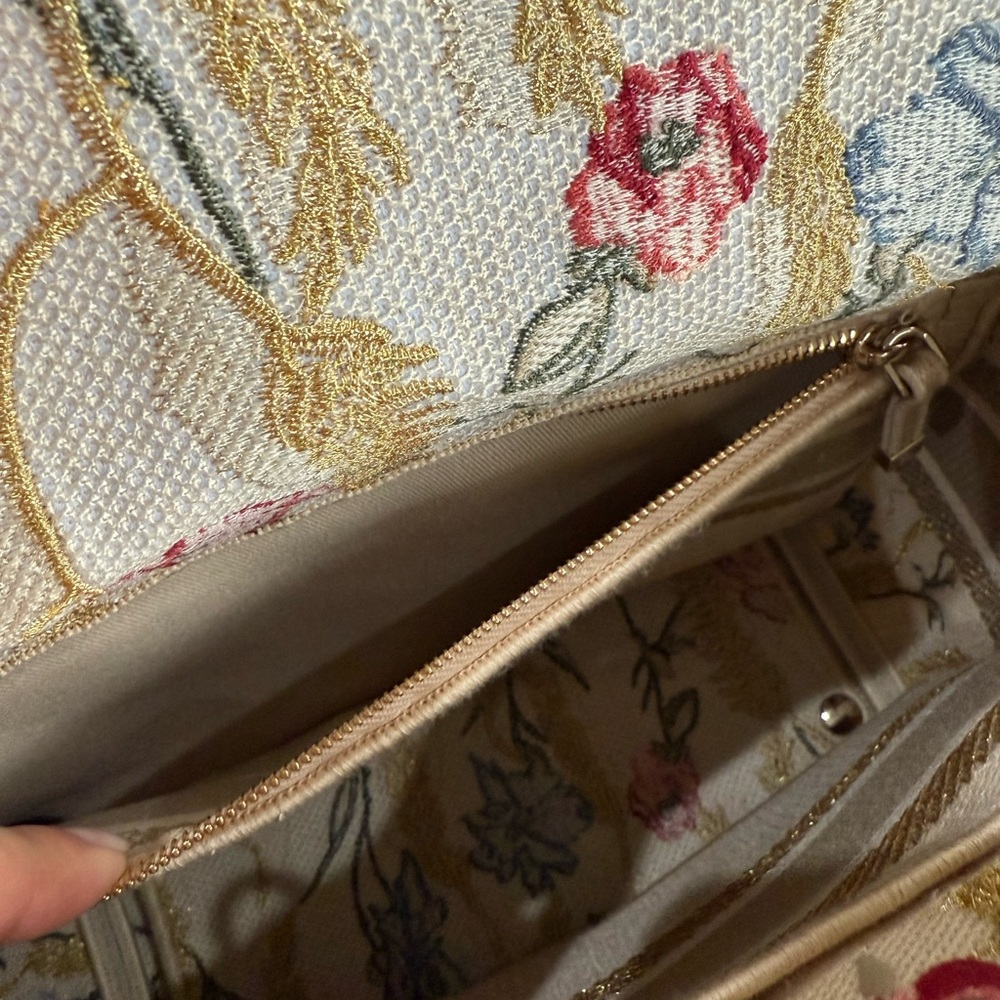 Dior Mini Floral Canvas Bag - Picture 7 of 15